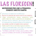Cartel de la exposición colaborativa Ellas florecen.